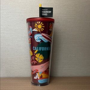 NWT Starbucks Tumbler California Cold Drink Tumbler